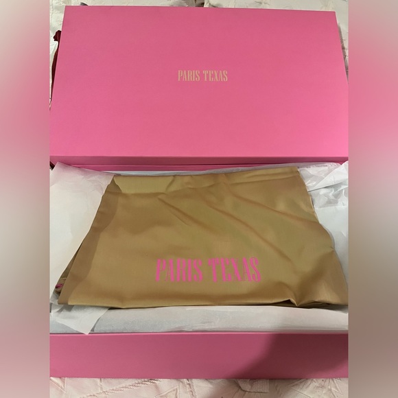 Paris Texas GAIA Dark Brown Heeled Boots NWT in box - Picture 2 of 12